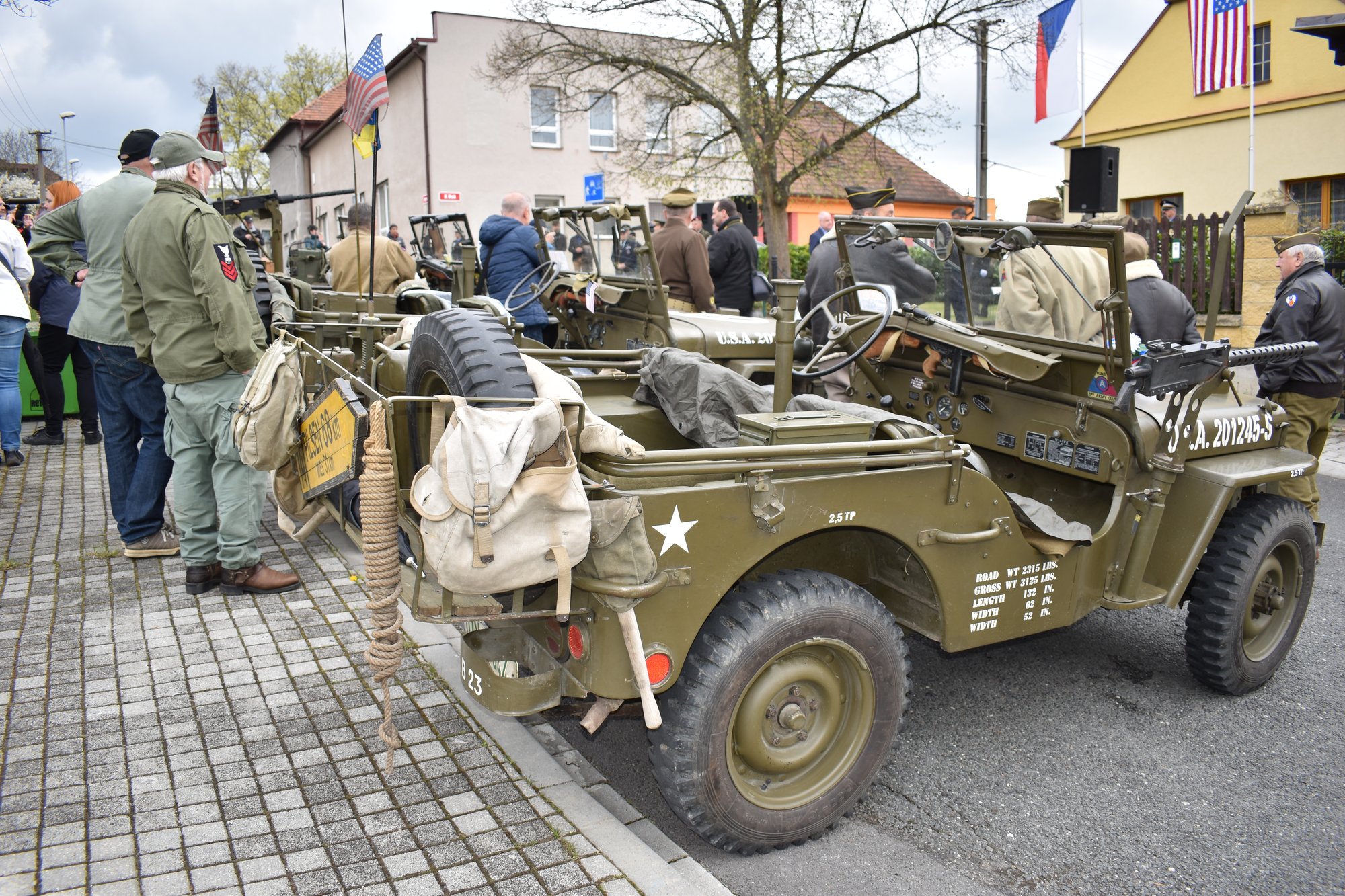 Pietní akt Litice (foto: A. Jarošová, 25.4.2022)