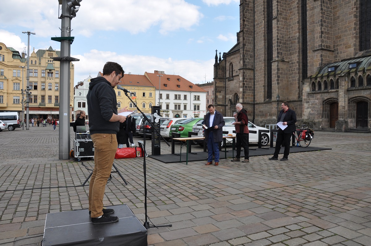 Jom ha-šoa 2022 (foto: H. Josefová, 28.4.2022)