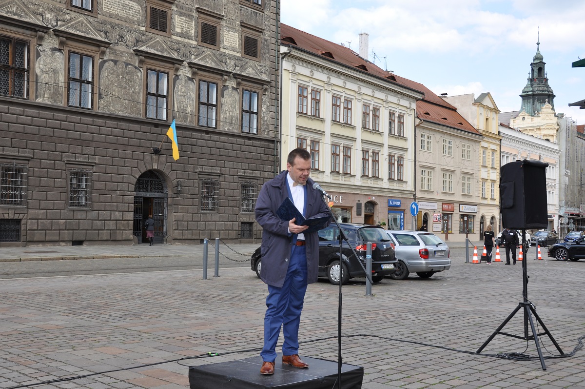 Jom ha-šoa 2022 (foto: H. Josefová, 28.4.2022)