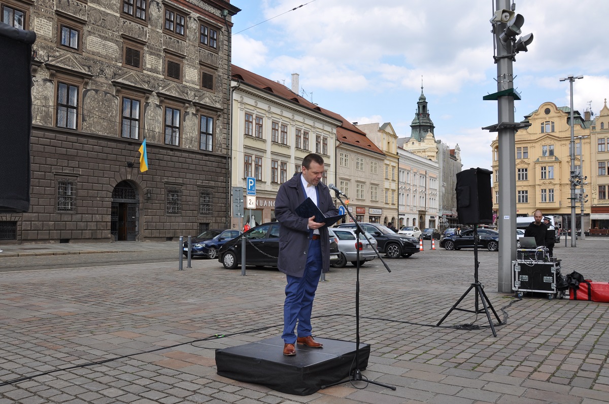 Jom ha-šoa 2022 (foto: H. Josefová, 28.4.2022)