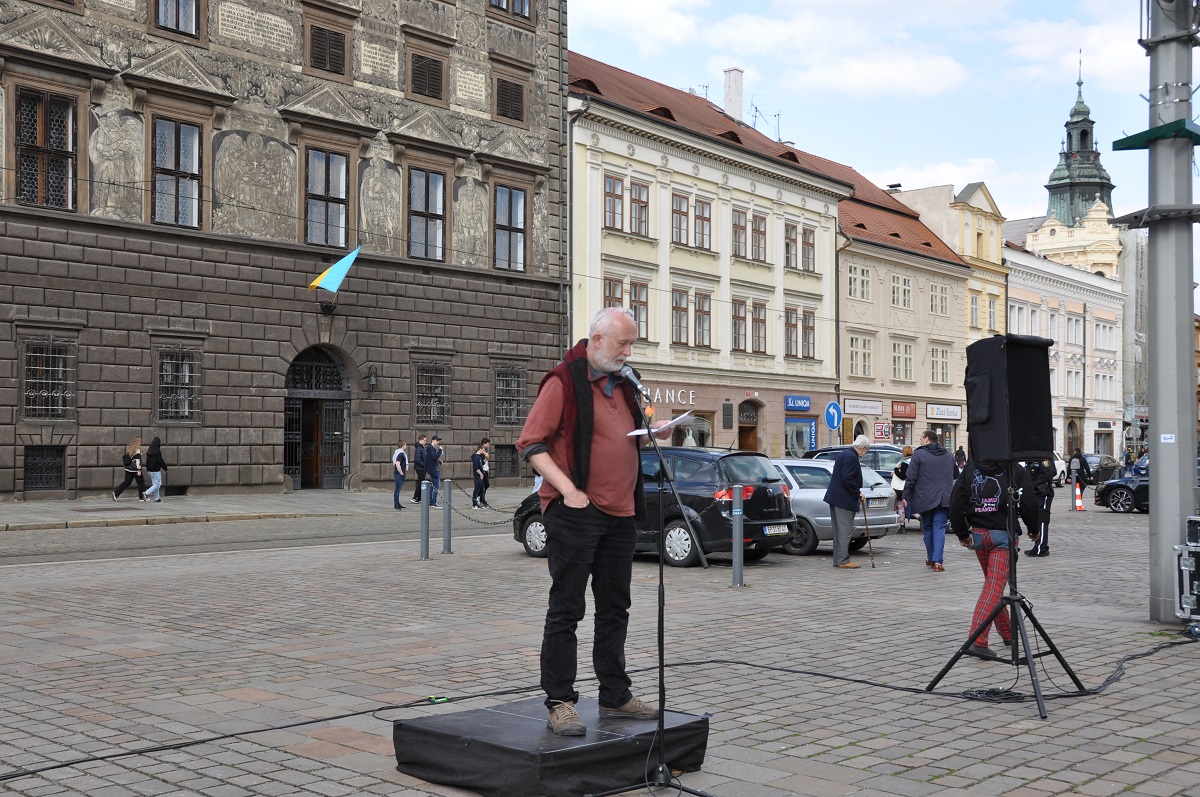 Jom ha-šoa 2022 (foto: H. Josefová, 28.4.2022)