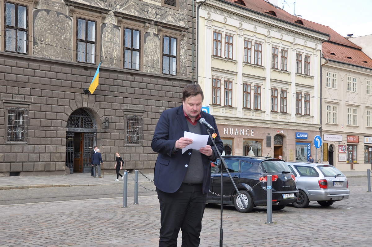 Jom ha-šoa 2022 (foto: H. Josefová, 28.4.2022)