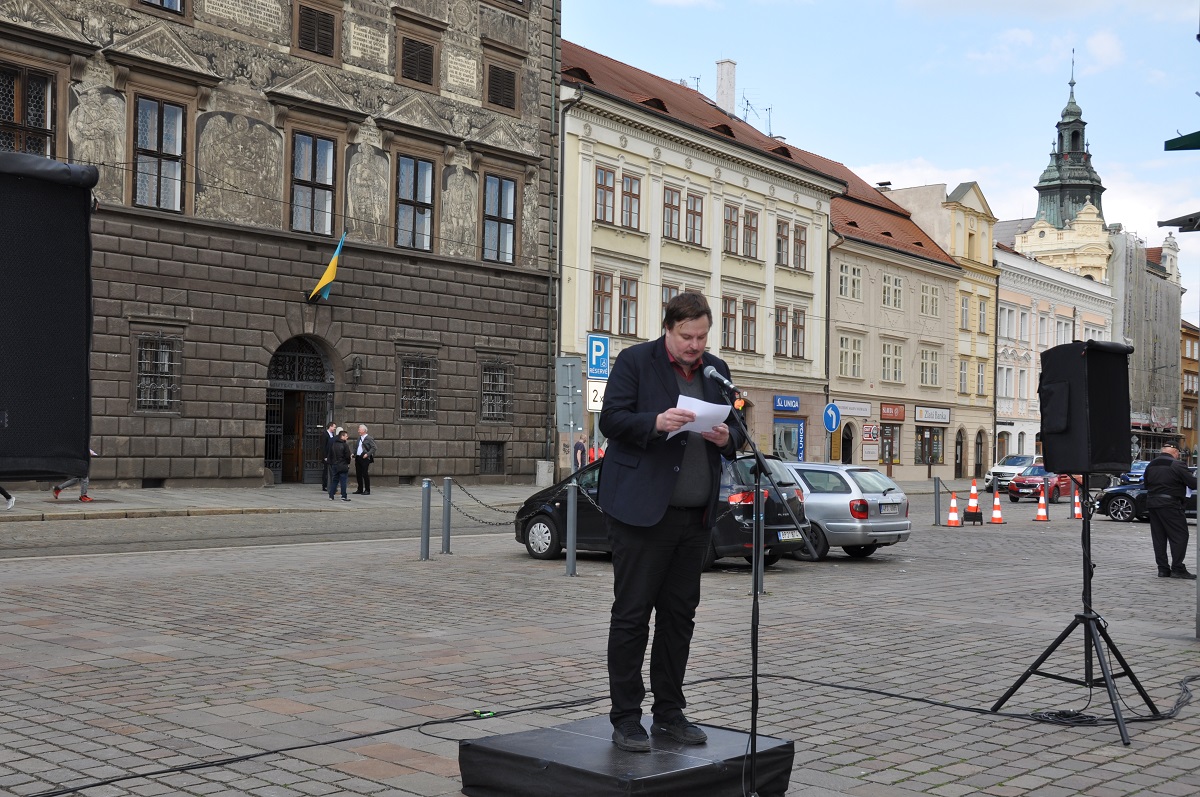 Jom ha-šoa 2022 (foto: H. Josefová, 28.4.2022)