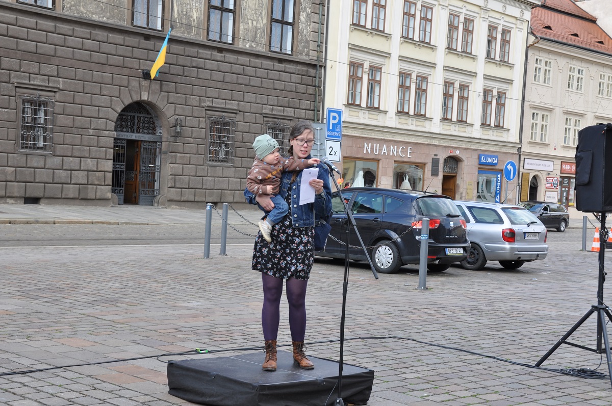 Jom ha-šoa 2022 (foto: H. Josefová, 28.4.2022)