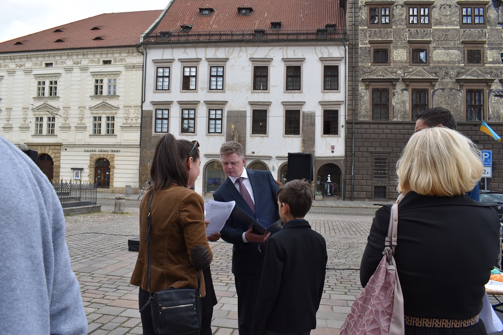 Jom ha-šoa 2022 (foto: H. Josefová, 28.4.2022)