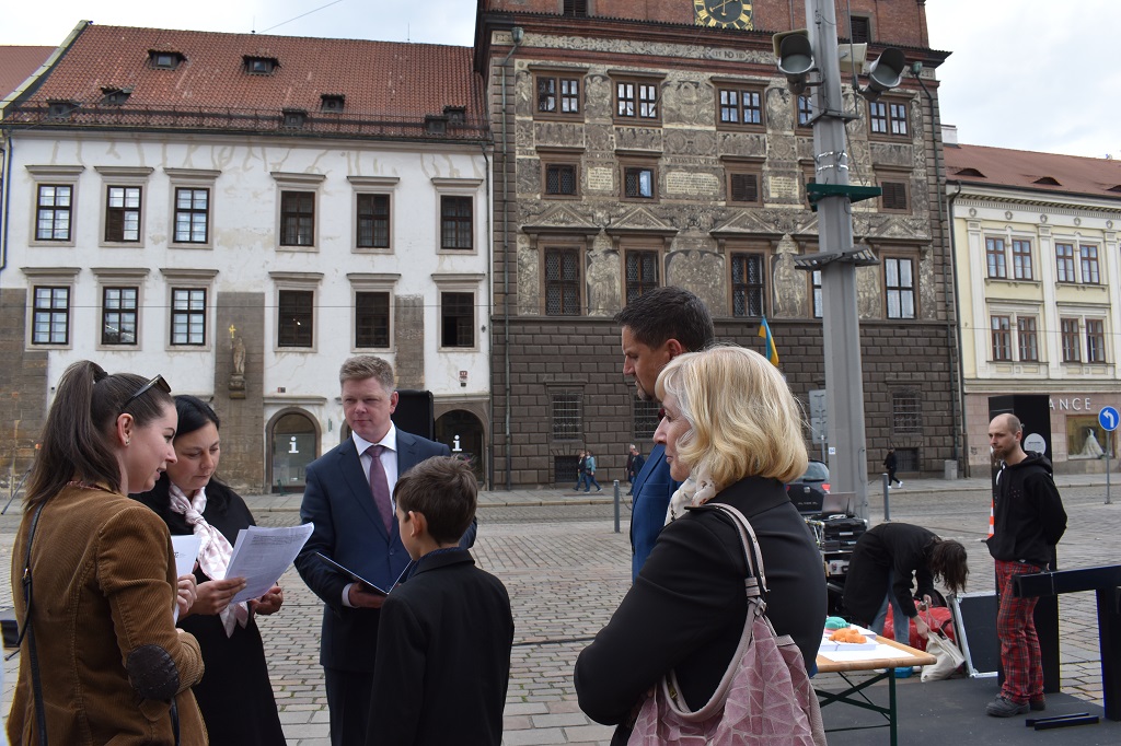 Jom ha-šoa 2022 (foto: H. Josefová, 28.4.2022)