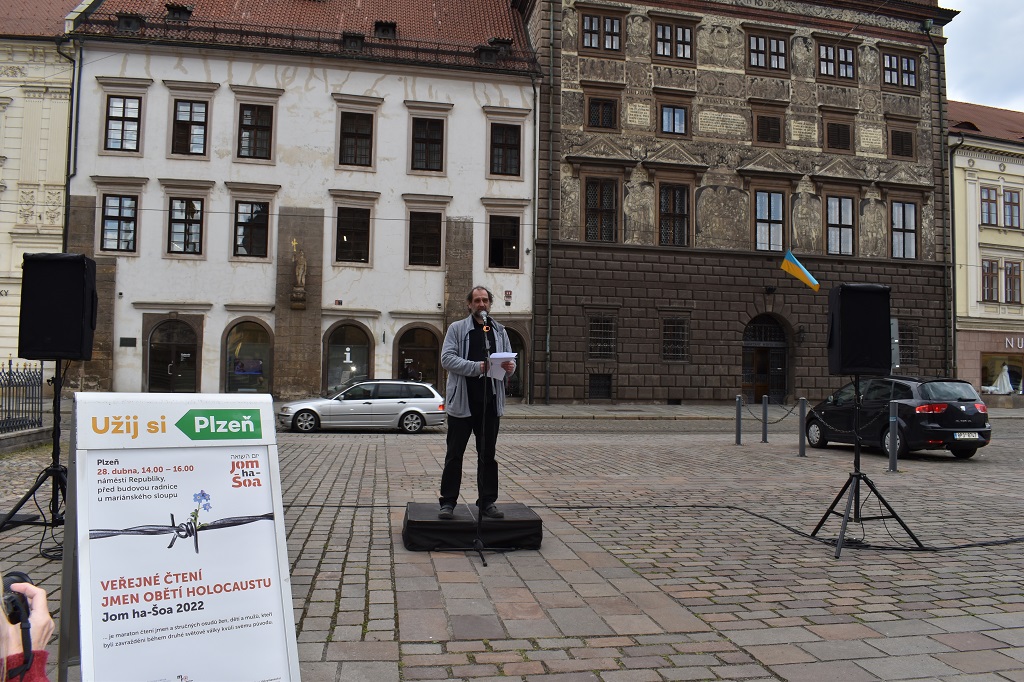 Jom ha-šoa 2022 (foto: H. Josefová, 28.4.2022)