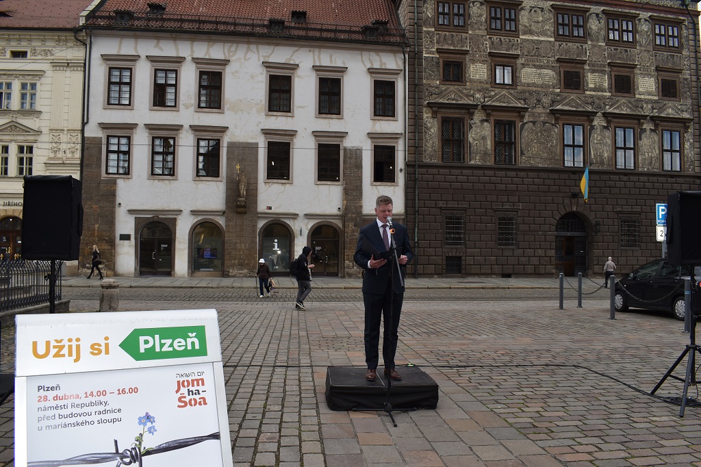 Jom ha-šoa 2022 (foto: H. Josefová, 28.4.2022)