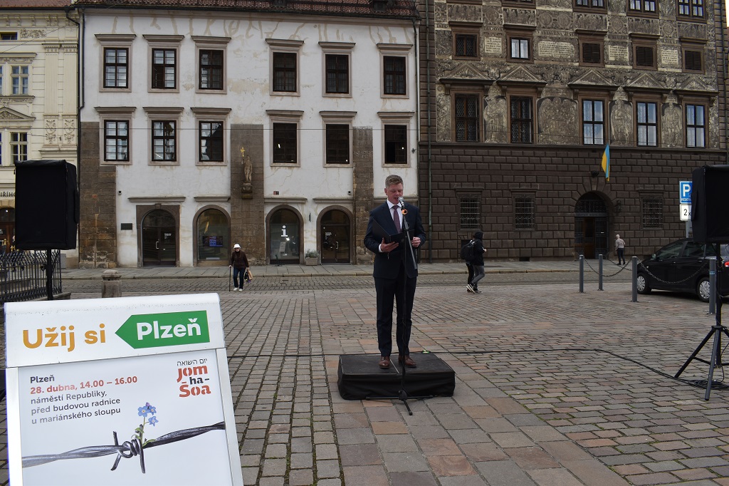 Jom ha-šoa 2022 (foto: H. Josefová, 28.4.2022)