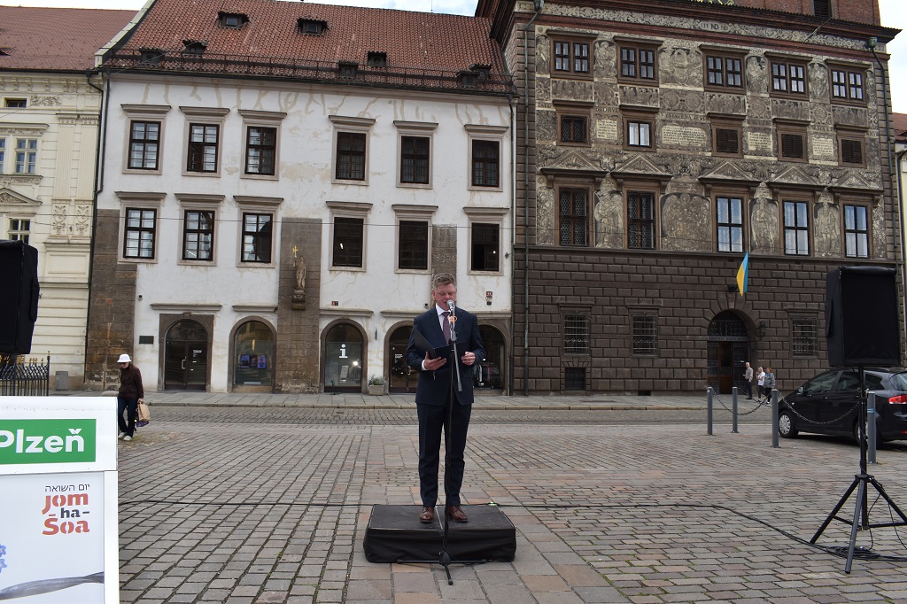 Jom ha-šoa 2022 (foto: H. Josefová, 28.4.2022)