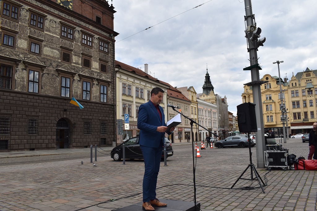 Jom ha-šoa 2022 (foto: H. Josefová, 28.4.2022)