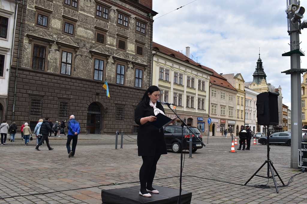 Jom ha-šoa 2022 (foto: H. Josefová, 28.4.2022)