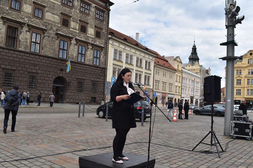 Jom ha-šoa 2022 (foto: H. Josefová, 28.4.2022)
