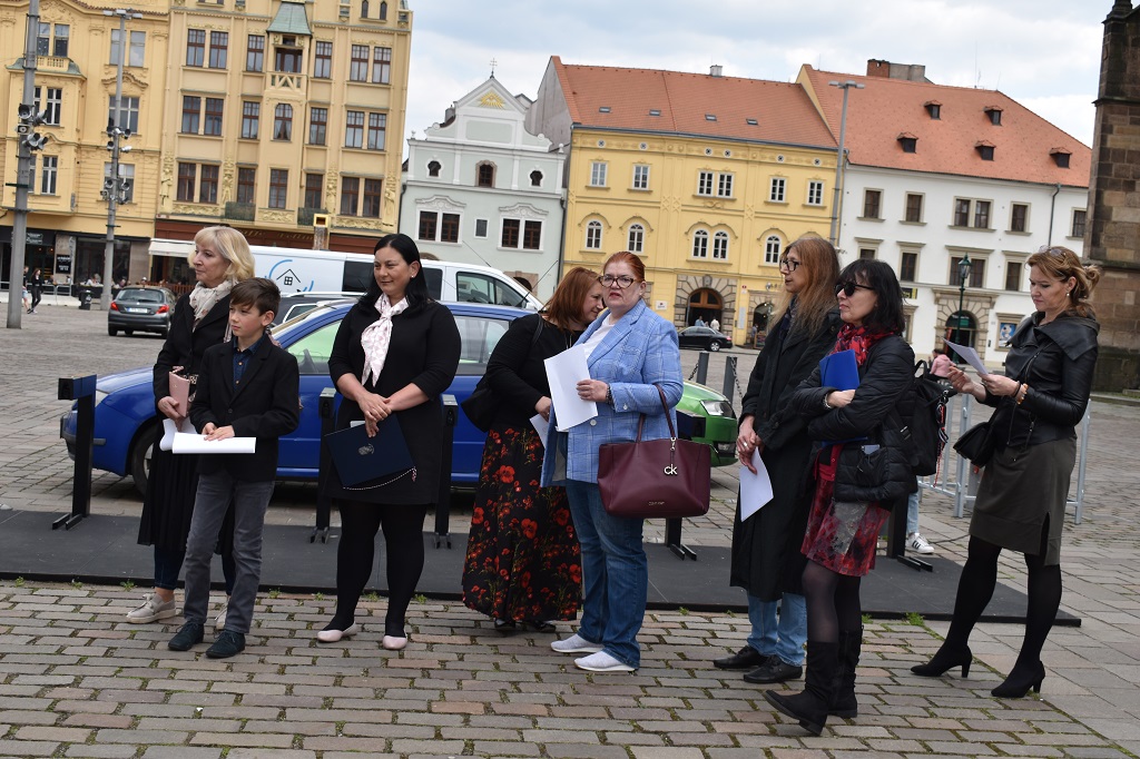 Jom ha-šoa 2022 (foto: H. Josefová, 28.4.2022)