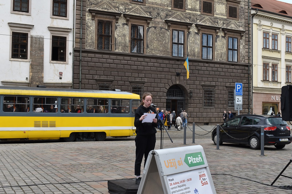 Jom ha-šoa 2022 (foto: H. Josefová, 28.4.2022)