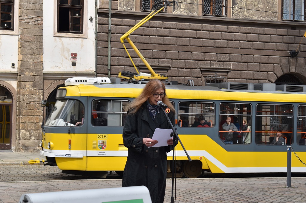 Jom ha-šoa 2022 (foto: H. Josefová, 28.4.2022)