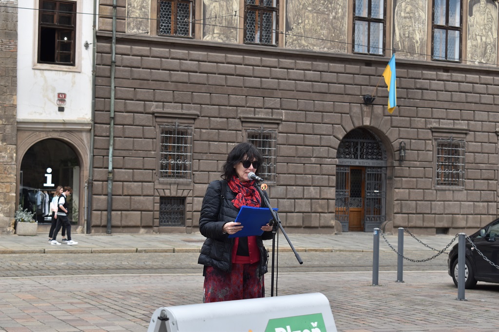 Jom ha-šoa 2022 (foto: H. Josefová, 28.4.2022)