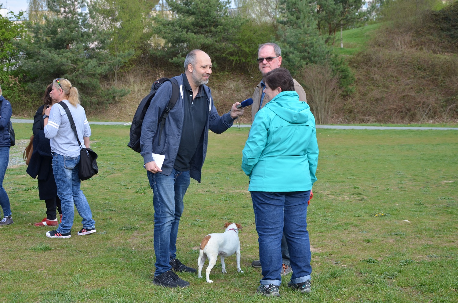 V prostoru bývalého hřiště BMX na okraji sídliště Košutka vznikl nový park Podzemník, který zrealizovala Správa veřejného statku města Plzně na základě přání občanů. Na okraji jednoho z největších plzeňských sídlišť tak vznikla nová skoro 2,5 hektaru velká parková plocha. (foto: E. Kriegerová, 28.4.2022)