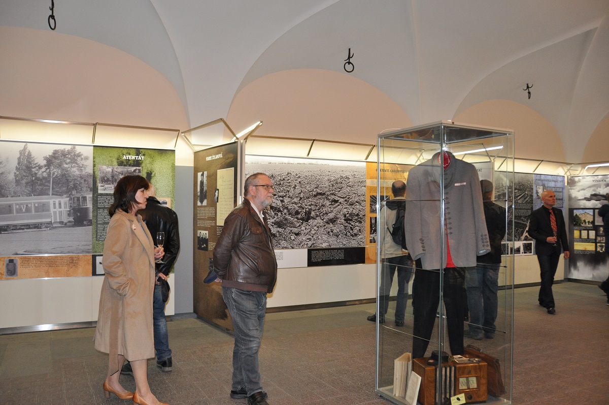 Operace Anthropoid (fotografie: H. Josefová, E. Barborková, 28.4.2022)