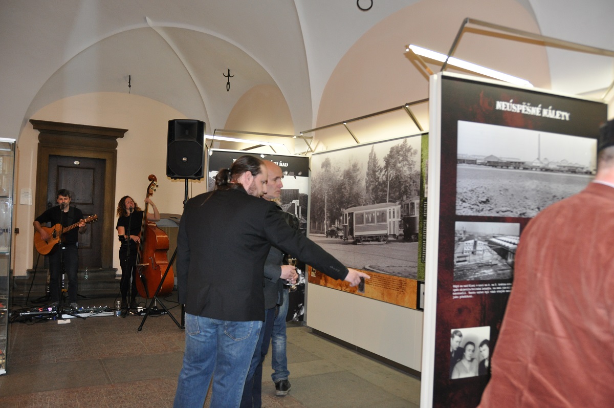 Operace Anthropoid (fotografie: H. Josefová, E. Barborková, 28.4.2022)