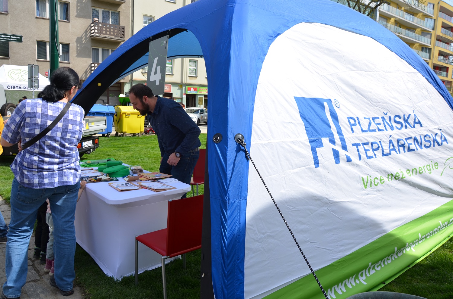 Festival Zelené město ukázal Plzeňanům, jak ochránit přírodu ve městě (foto: E. Kriegerová, 29.4.2022)