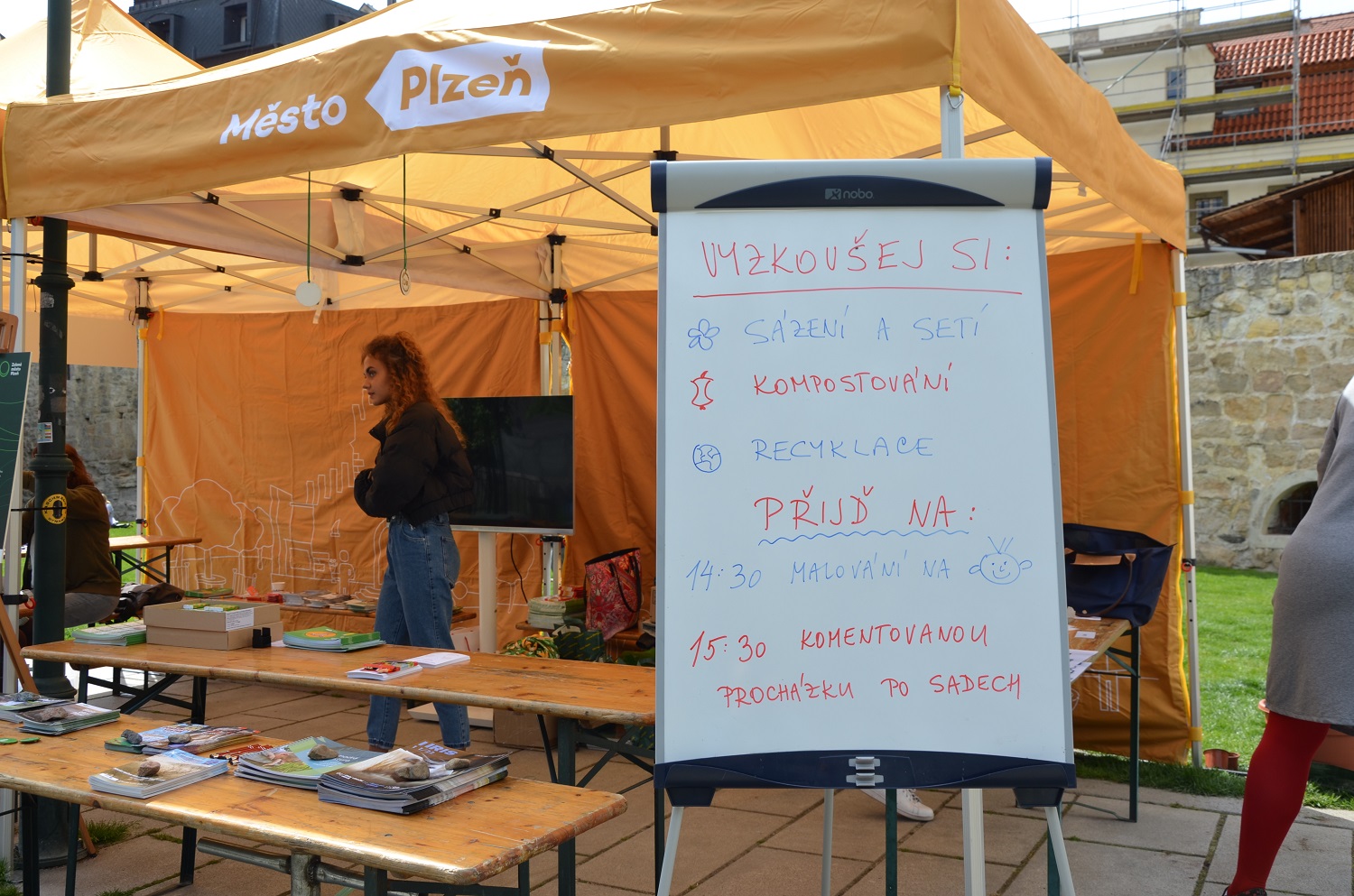 Festival Zelené město ukázal Plzeňanům, jak ochránit přírodu ve městě (foto: E. Kriegerová, 29.4.2022)