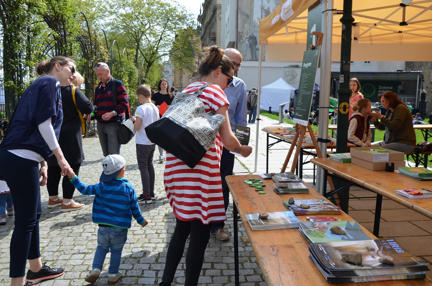 Festival Zelené město ukázal Plzeňanům, jak ochránit přírodu ve městě (foto: E. Kriegerová, 29.4.2022)