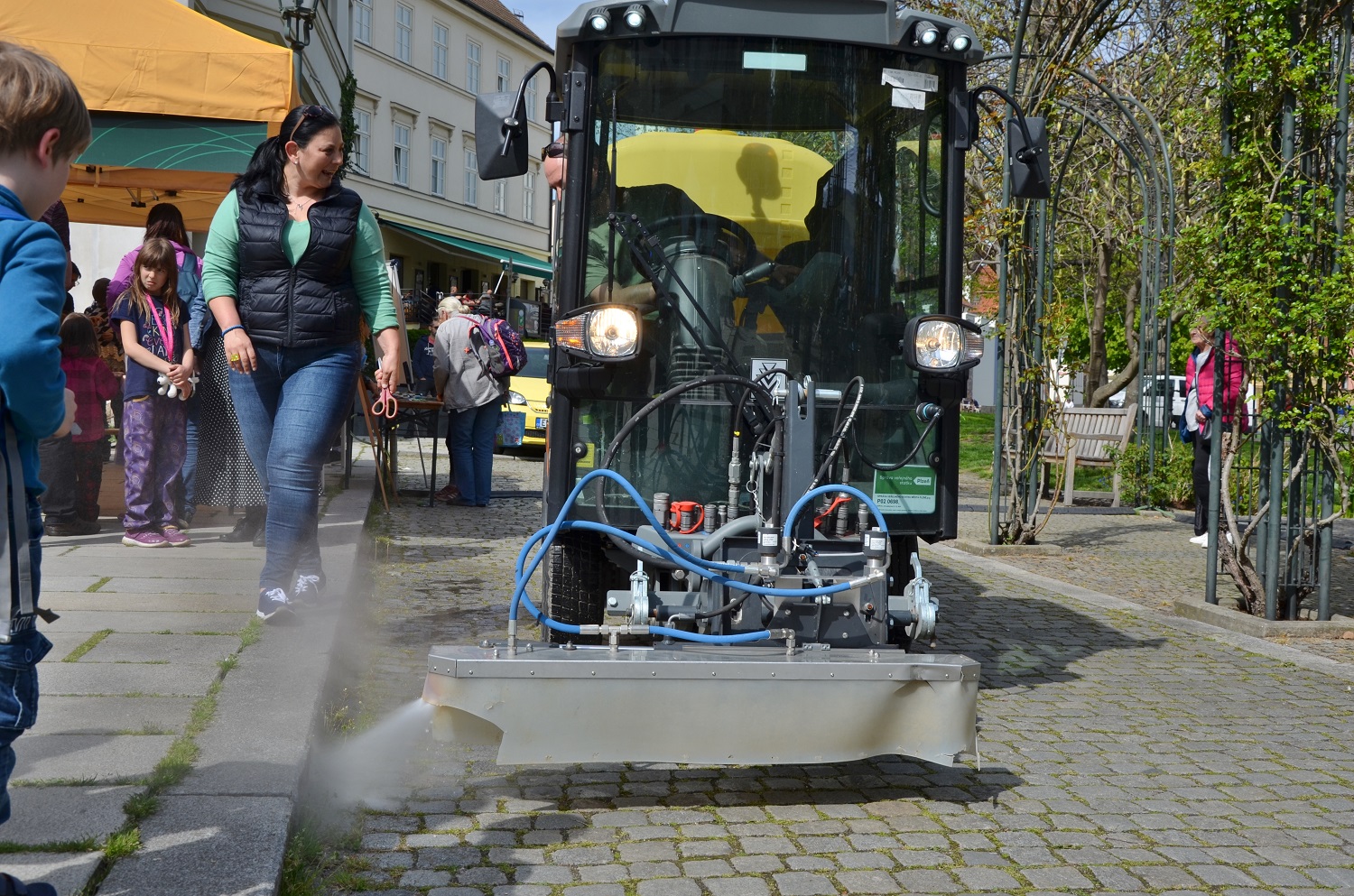 Festival Zelené město ukázal Plzeňanům, jak ochránit přírodu ve městě (foto: E. Kriegerová, 29.4.2022)