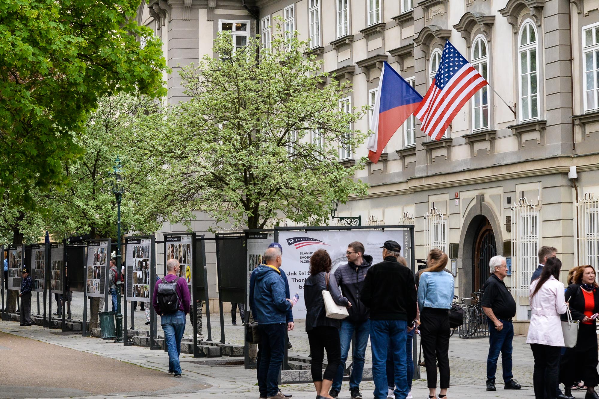Slavnosti svobody 2022 - Výstava Jak šel život... Thank you, boys! (foto: M. Pecuch, 4.5.2022)