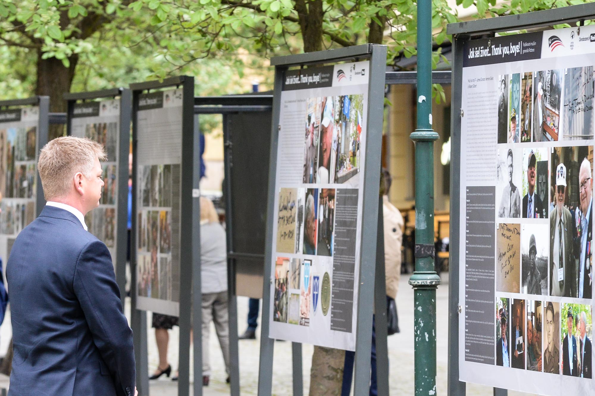Slavnosti svobody 2022 - Výstava Jak šel život... Thank you, boys! (foto: M. Pecuch, 4.5.2022)