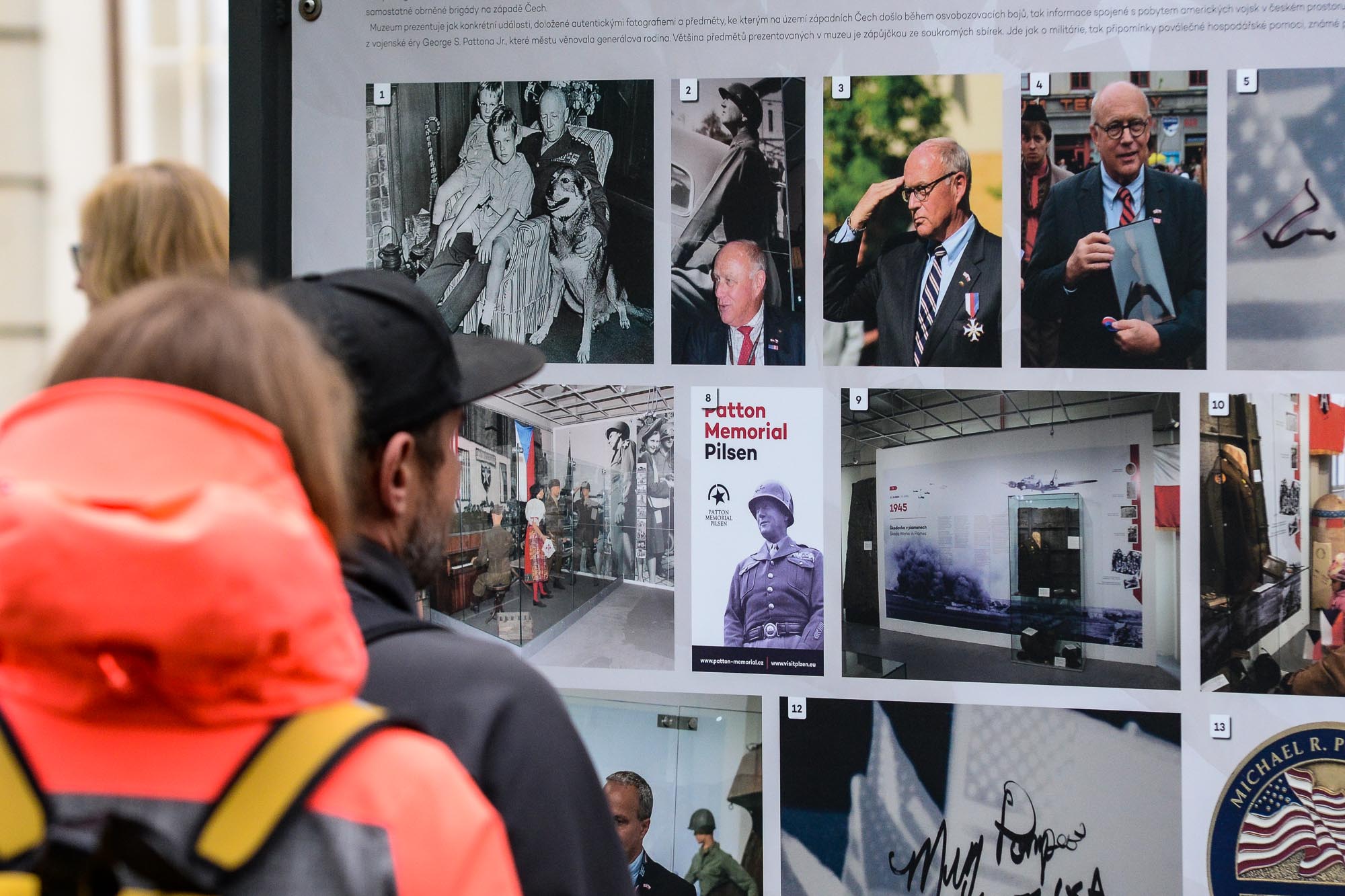 Slavnosti svobody 2022 - Výstava Jak šel život... Thank you, boys! (foto: M. Pecuch, 4.5.2022)