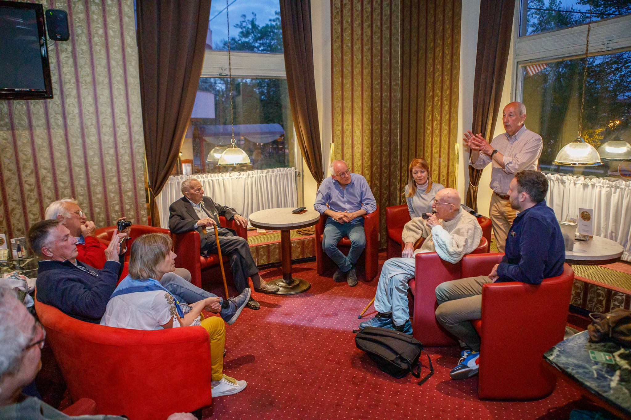 Slavnosti svobody 2022 - Belgičtí veterání 4.5. (foto: V. Štaif, 4.5.2022)