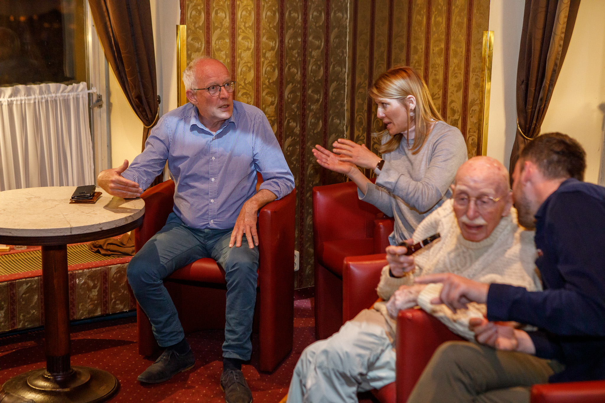 Slavnosti svobody 2022 - Belgičtí veterání 4.5. (foto: V. Štaif, 4.5.2022)