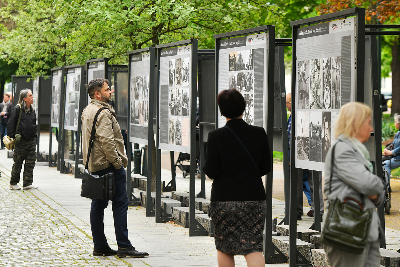 Slavnosti svobody 2022 - Thank you, boys! (foto: M. Chaloupka, 4.5.2022)
