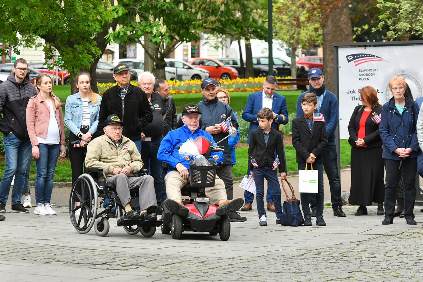 Slavnosti svobody 2022 - Thank you, boys! (foto: M. Chaloupka, 4.5.2022)