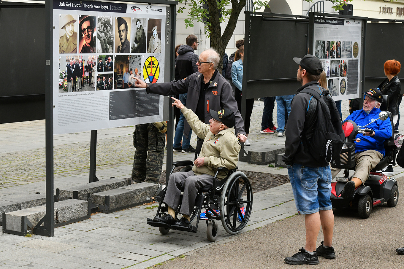 Slavnosti svobody 2022 - Thank you, boys! (foto: M. Chaloupka, 4.5.2022)