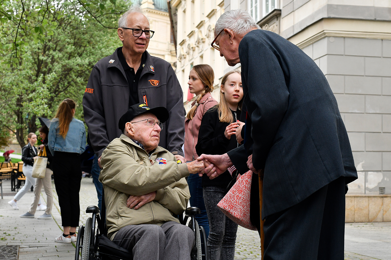 Slavnosti svobody 2022 - Thank you, boys! (foto: M. Chaloupka, 4.5.2022)
