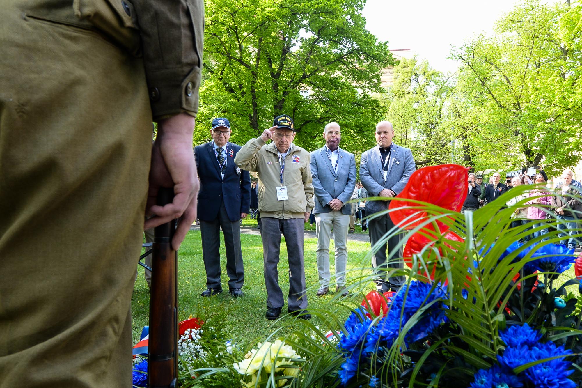 Slavnosti svobody 2022 - Pietní akty Chodské, Husova, Klatovská