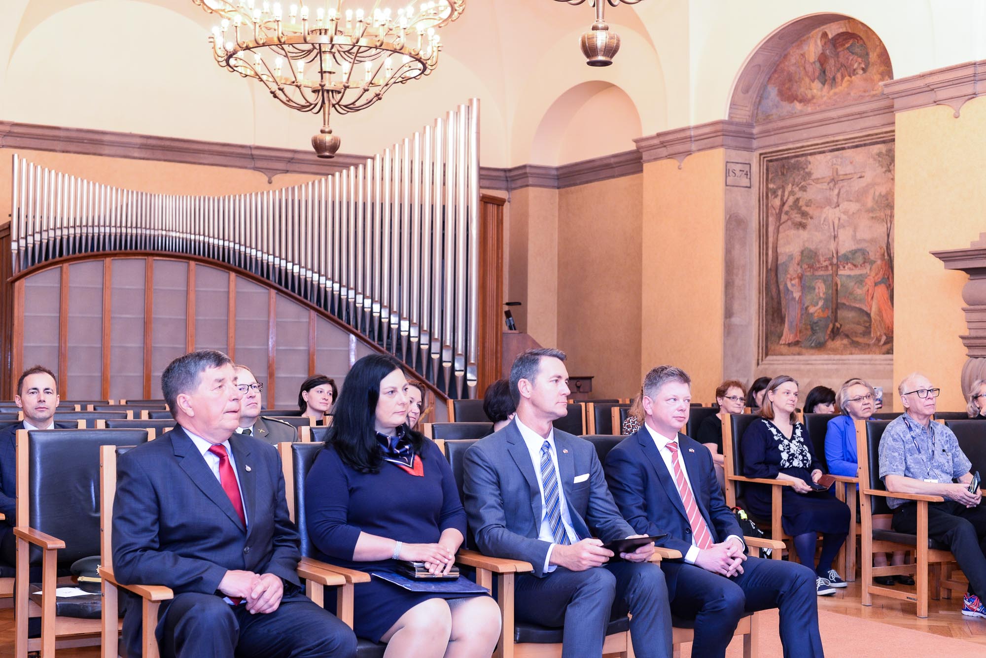 Slavnosti svobody 2022 - Stipendium generála Pattona (foto: M. Pecuch, 5.5.2022)