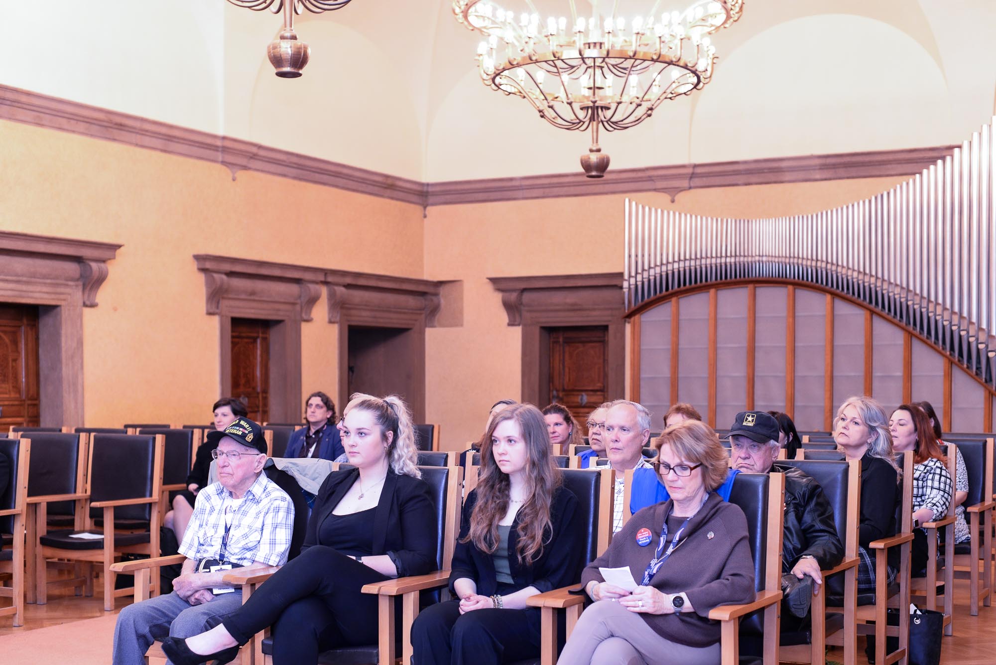 Slavnosti svobody 2022 - Stipendium generála Pattona (foto: M. Pecuch, 5.5.2022)