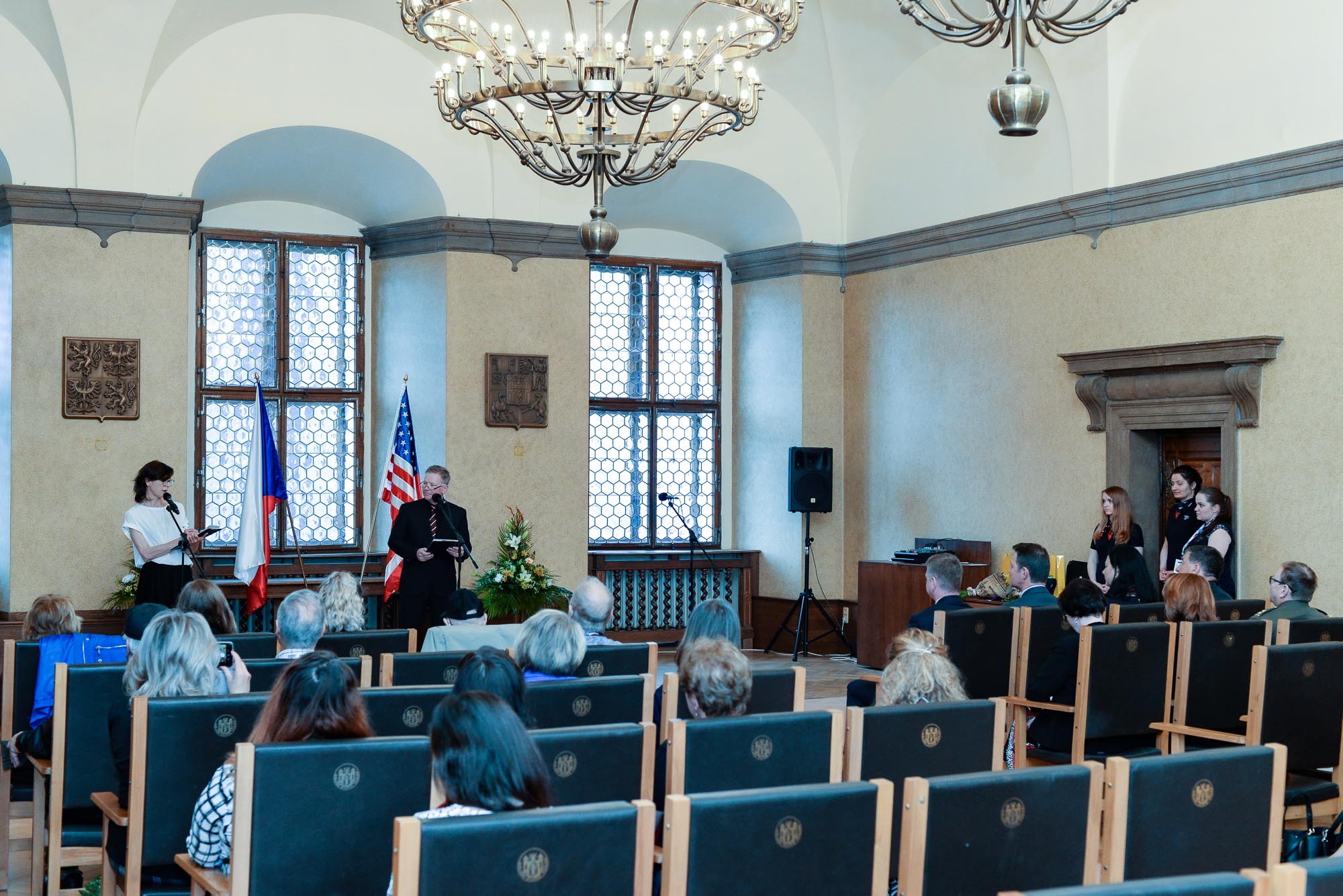 Slavnosti svobody 2022 - Stipendium generála Pattona (foto: M. Pecuch, 5.5.2022)