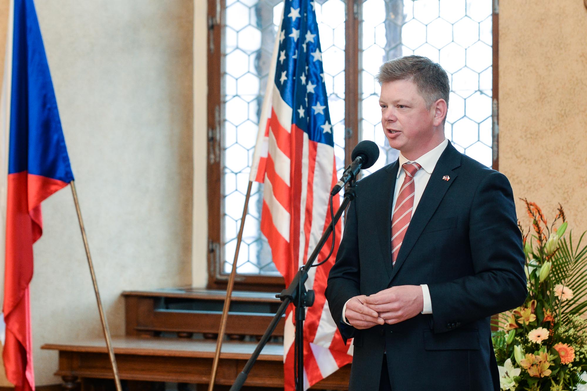 Slavnosti svobody 2022 - Stipendium generála Pattona (foto: M. Pecuch, 5.5.2022)