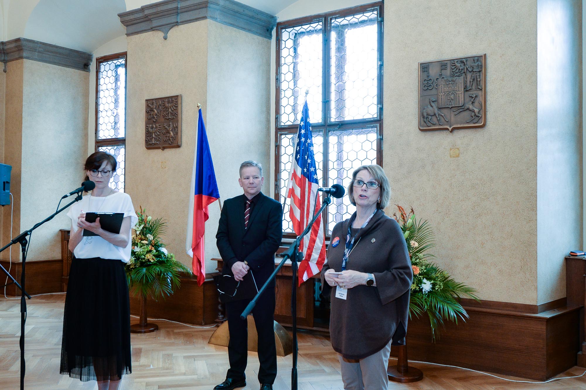 Slavnosti svobody 2022 - Stipendium generála Pattona (foto: M. Pecuch, 5.5.2022)