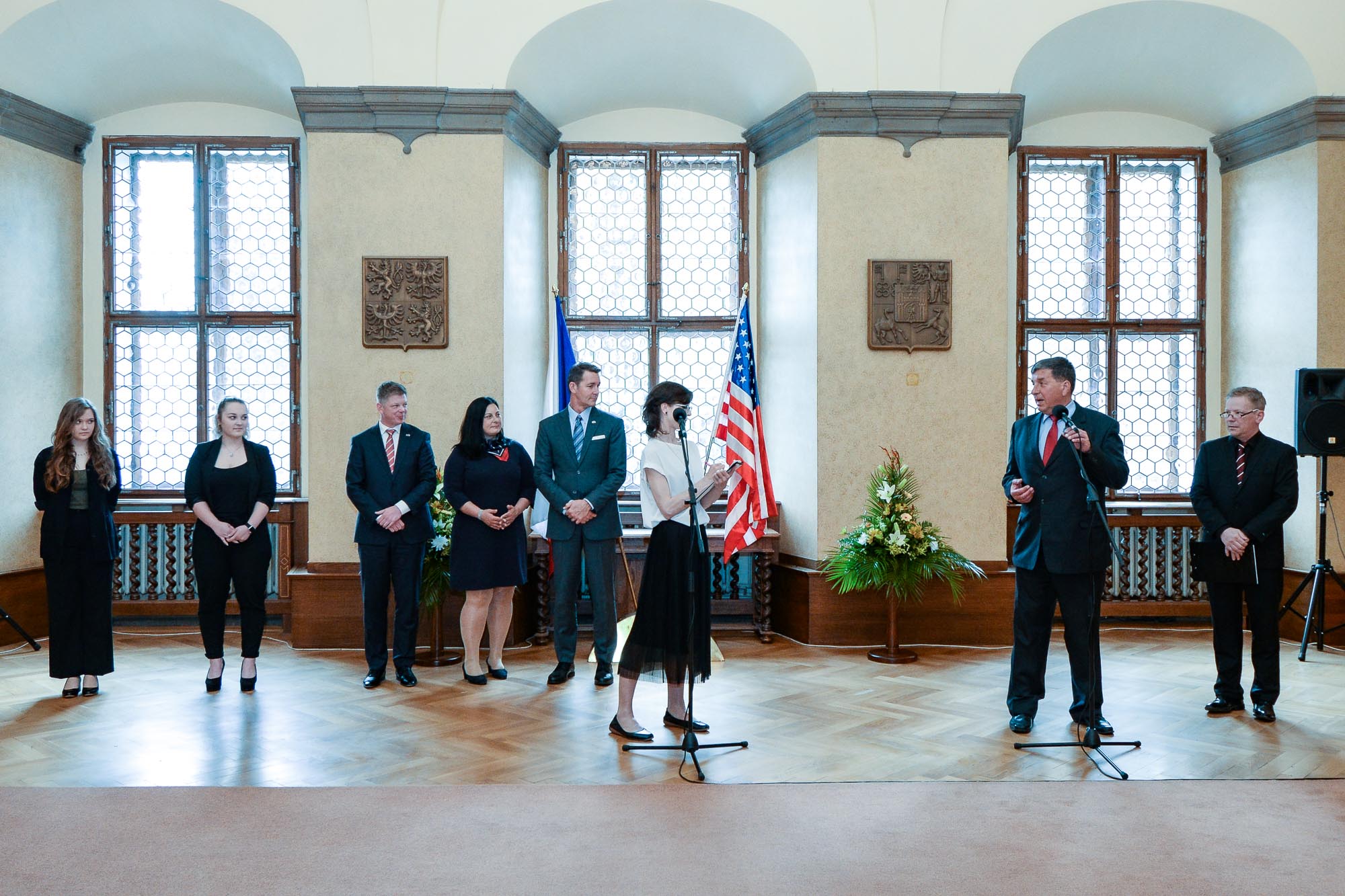 Slavnosti svobody 2022 - Stipendium generála Pattona (foto: M. Pecuch, 5.5.2022)