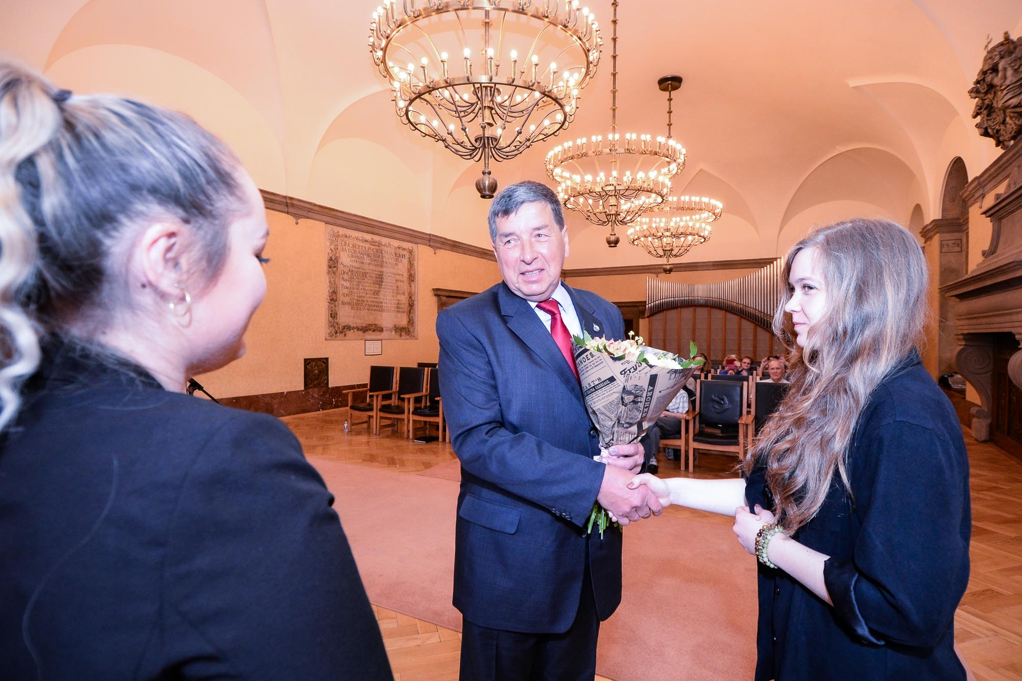 Slavnosti svobody 2022 - Stipendium generála Pattona (foto: M. Pecuch, 5.5.2022)