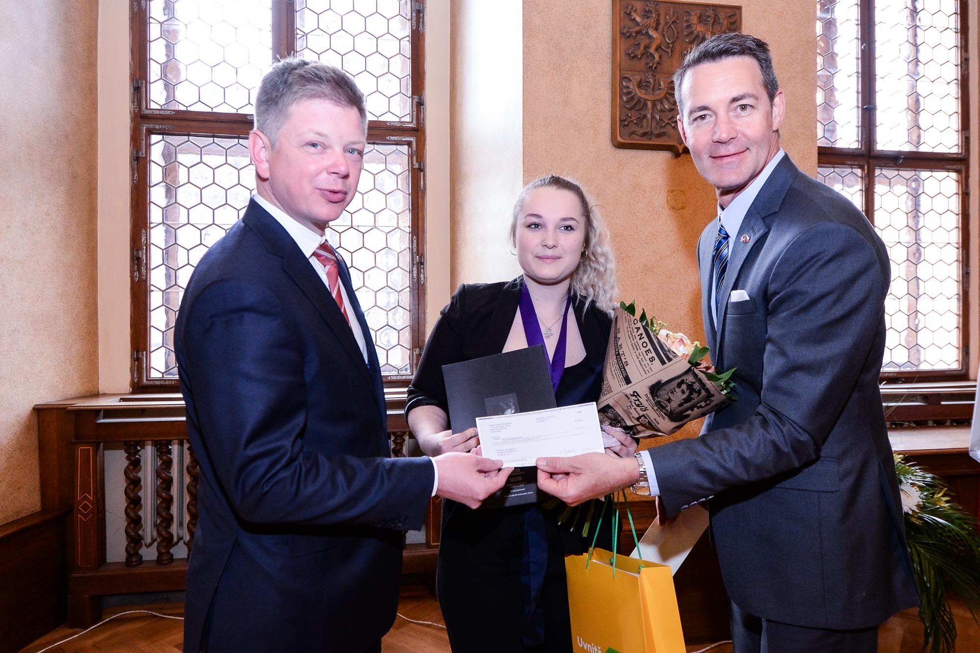 Slavnosti svobody 2022 - Stipendium generála Pattona (foto: M. Pecuch, 5.5.2022)