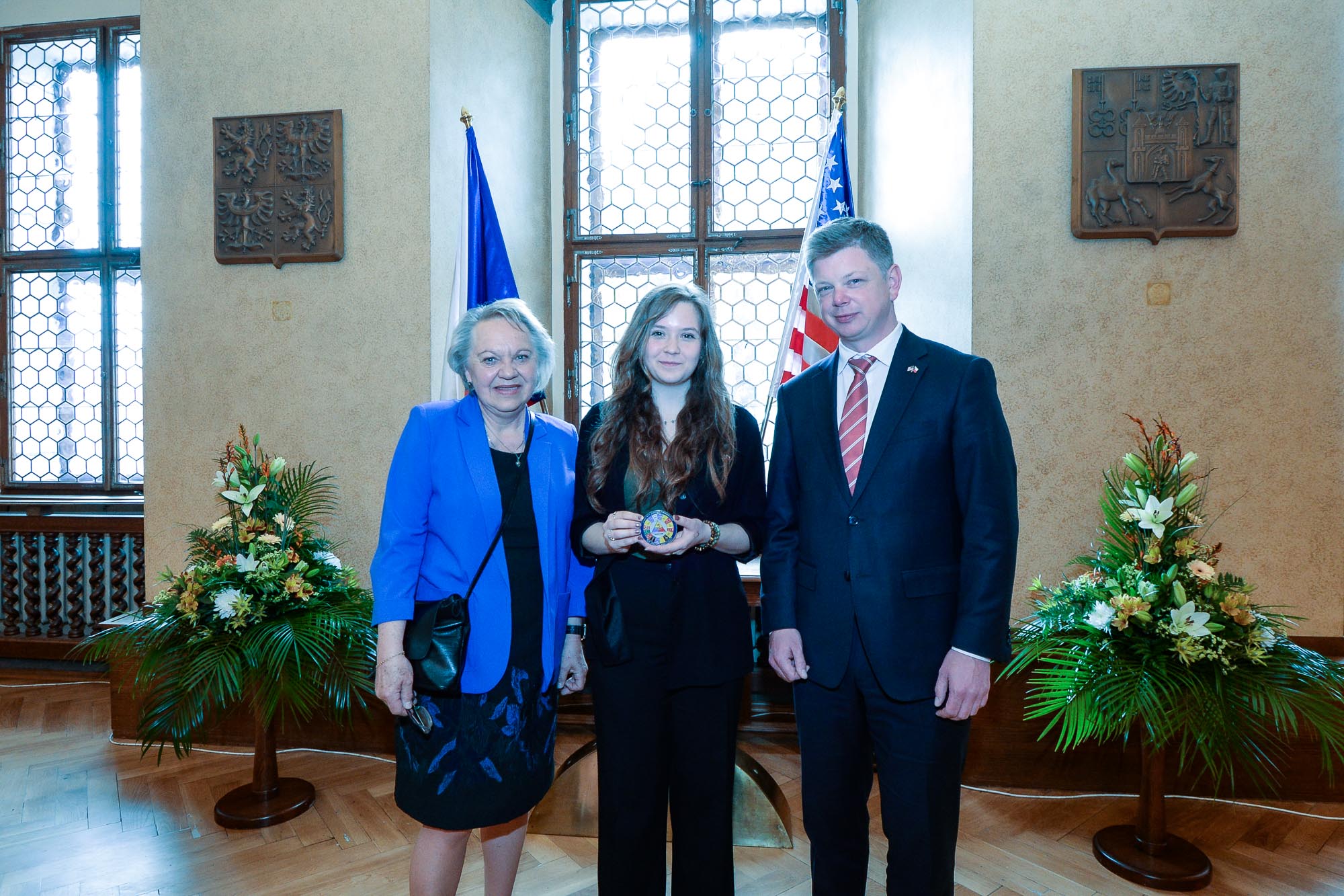 Slavnosti svobody 2022 - Stipendium generála Pattona (foto: M. Pecuch, 5.5.2022)