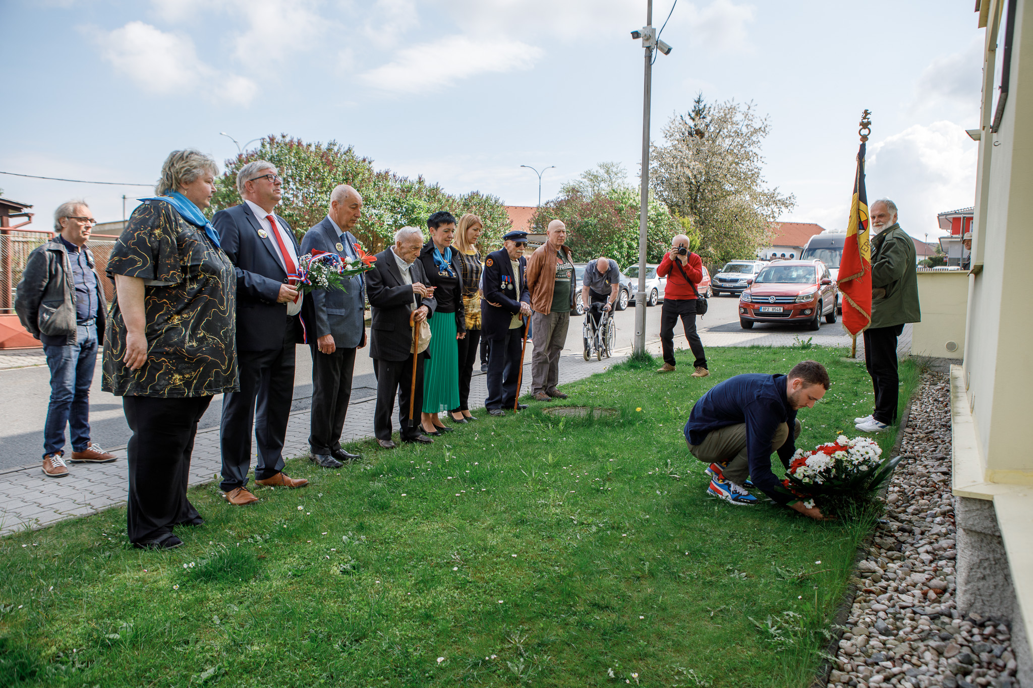 Slavnosti svobody 2022 - Belgičtí veterání 5.5. (foto: V. Štaif, 5.5.2022)