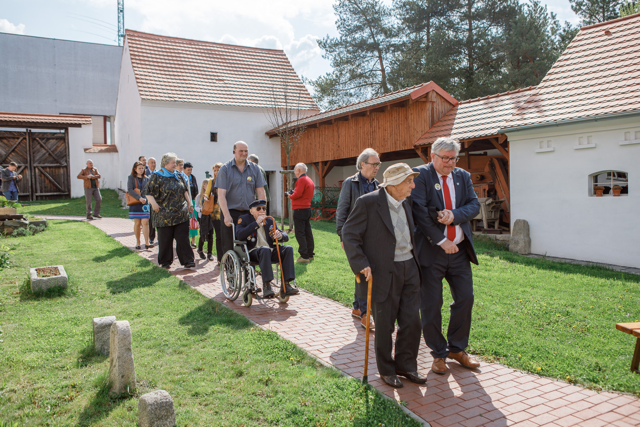 Slavnosti svobody 2022 - Belgičtí veterání 5.5. (foto: V. Štaif, 5.5.2022)