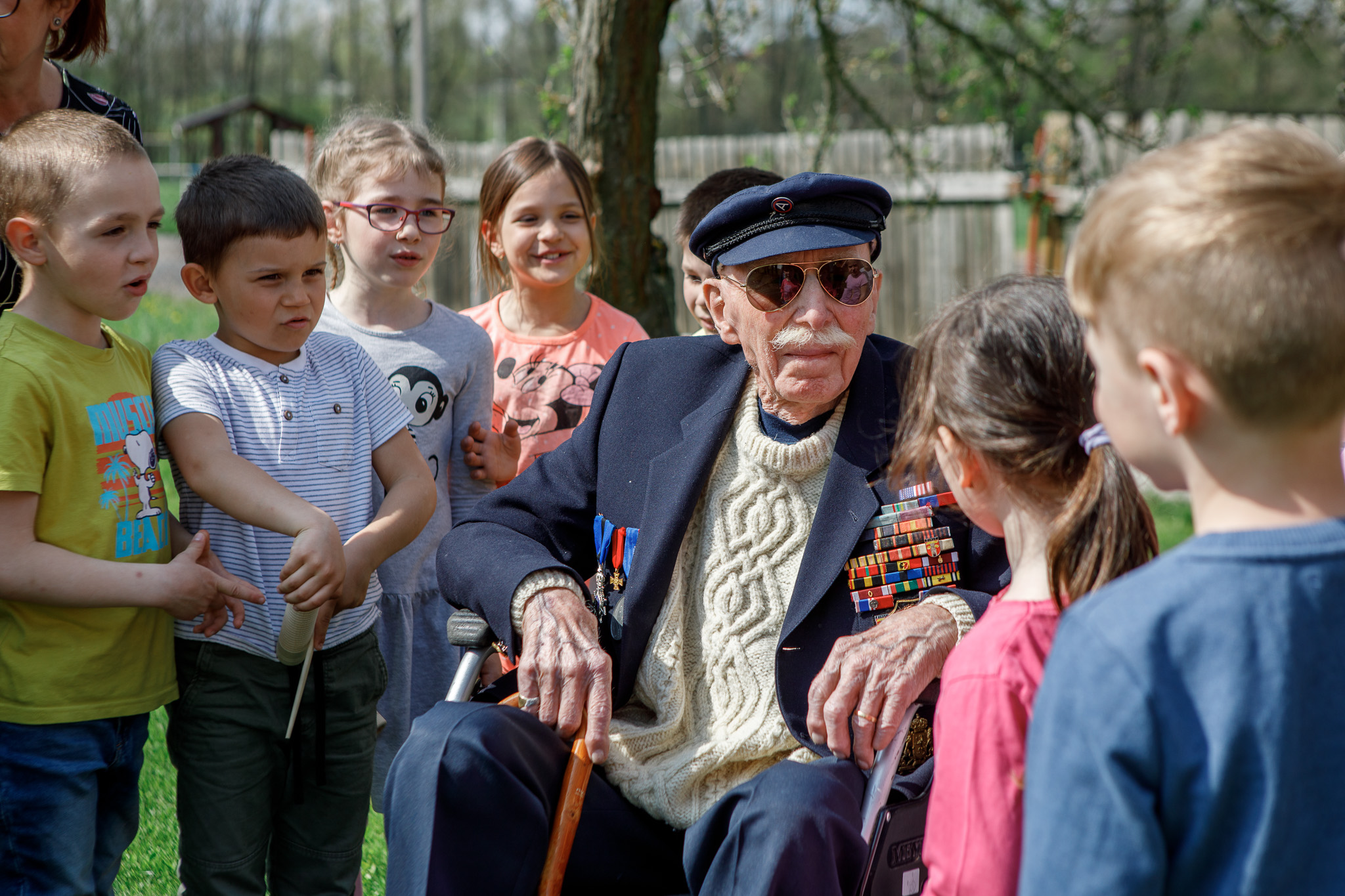 Slavnosti svobody 2022 - Belgičtí veteráni 5.5.